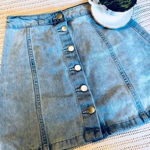 Denim Jean Skirt🌼